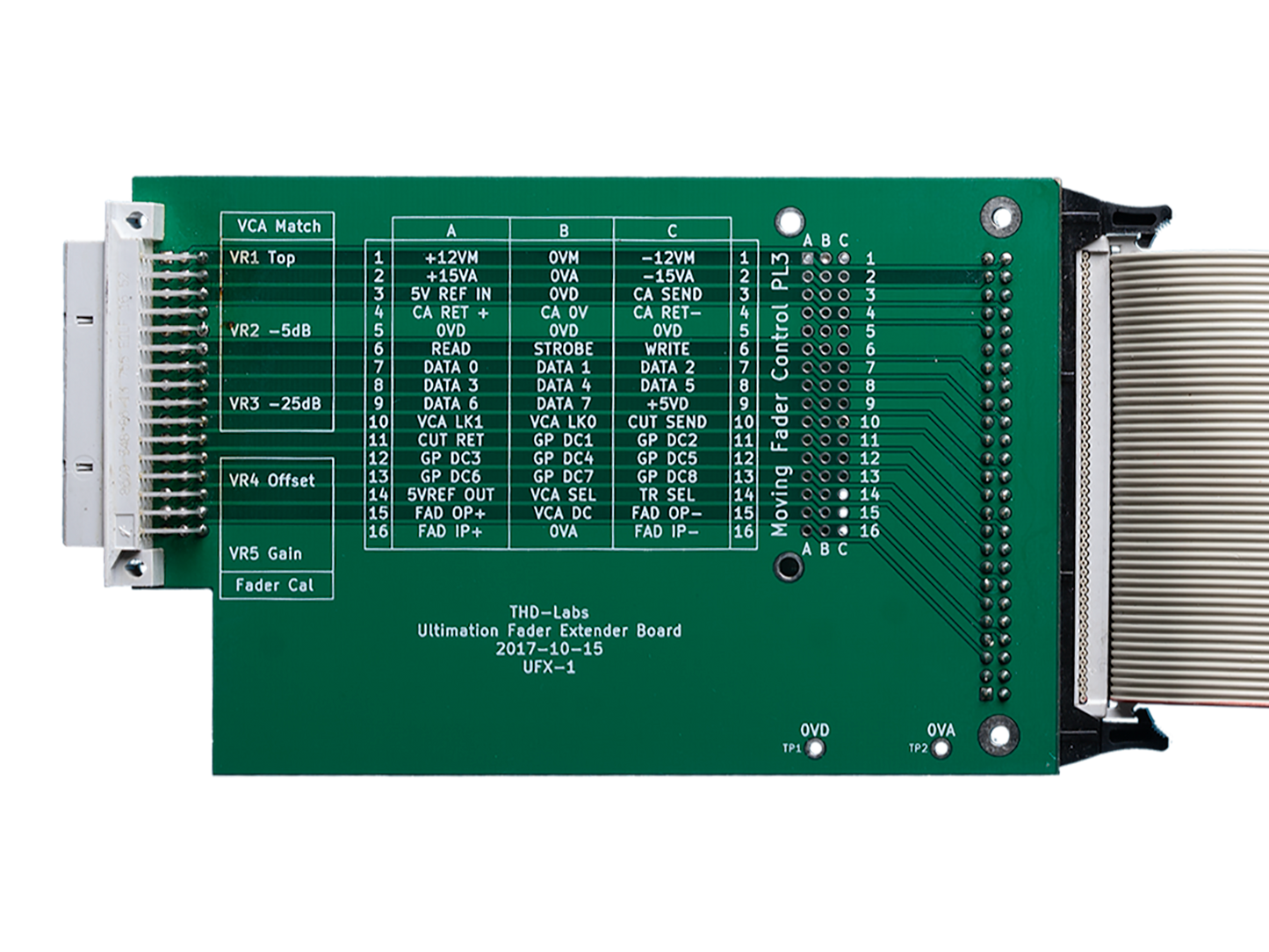 Test points on the Ultimation Fader Extender